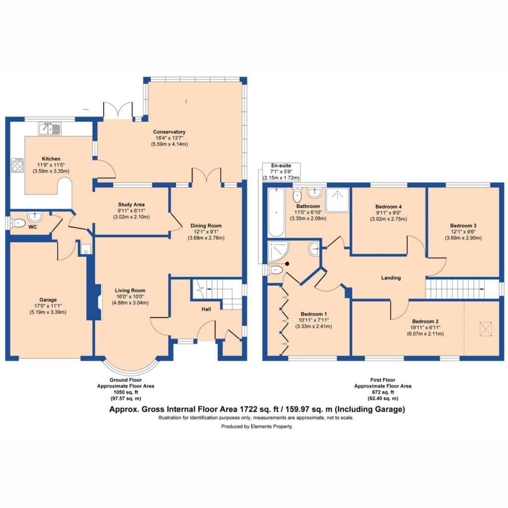 Floorplan 1 for Conifer Close, Ormesby, NR29