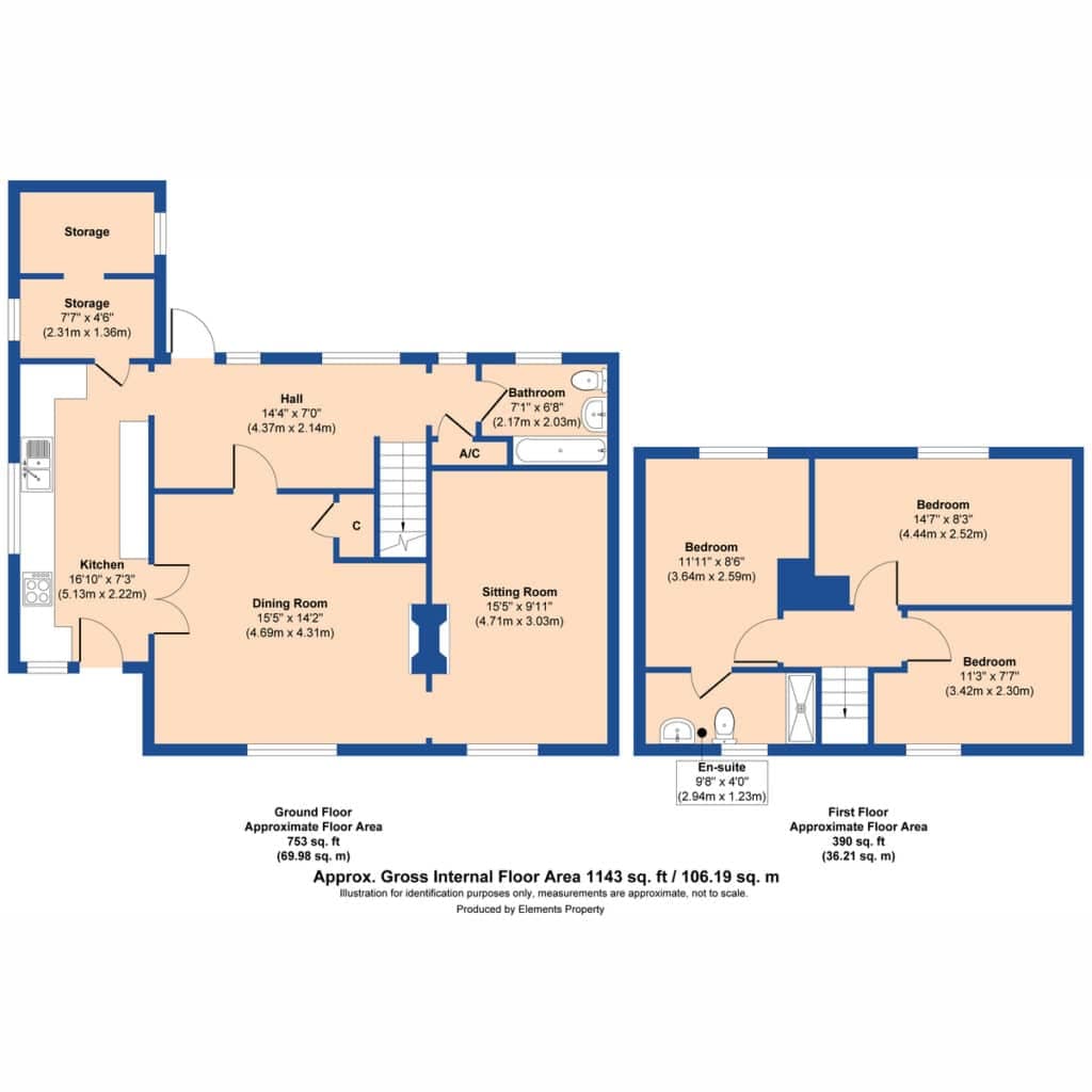 Floorplan 1 for Station Road, Norwich, NR13
